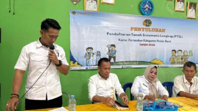 PTSL di Negeri Ratu Ngaras Perkuat Peran Negara Untuk Warga