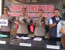 Polres Lampura Tangkap Empat Orang Pelaku Curanmor.