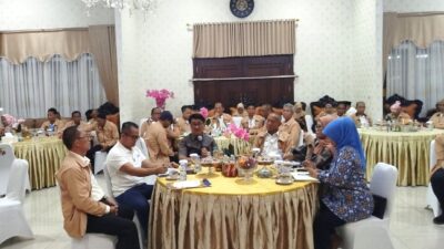 Perkuat Sinergi, Pengurus KONI Lampung Utara Audiensi dengan Bupati Hamartoni Ahadis