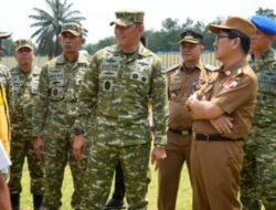 Bupati Lampung Utara Terima Kunjungan Kerja Pangdam XXI/Radin Inten