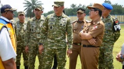 Bupati Lampung Utara Terima Kunjungan Kerja Pangdam XXI/Radin Inten