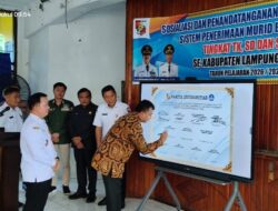 Pastikan Transparansi, Disdik Lampung Utara Gelar Sosialisasi dan Penandatanganan Pakta Integritas SPMB