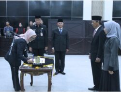 Bupati Lampung Timur Lantik Sejumlah Pejabat Eselon II, Tekankan Penyegaran Birokrasi dan Kolaborasi