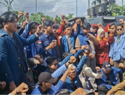 Aliansi Mahasiswa Lampung Gelar Aksi Unjuk Rasa