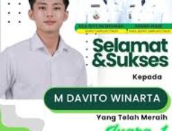 Apresiasi Tinggi Pemkab Lampung Timur Kepada M Davito Winarta 