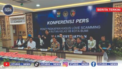 Sindikat Love Scamming Lintas Provinsi Terbongkar di Rutan Kotabumi. Sebanyak 137 Napi Terlibat, Kerugian Rp1,4 Miliar