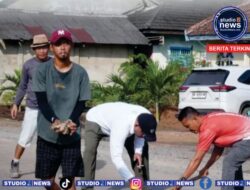 Wabup Nadirsyah Gotong Royong Perbaiki Ruas Jalan Simpang PU – Pulung Kencana