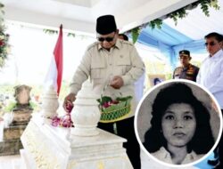 Beri Penghormatan Tertinggi, Presiden Prabowo Ziarah ke Makam Marsinah di Nganjuk