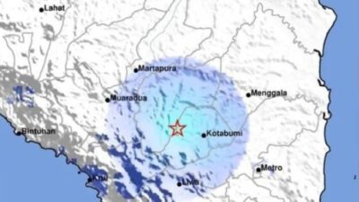 BMKG Catat 135 Gempa Mengguncang Lampung dan Sumsel Sepanjang April 2026