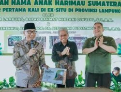 Lahir dari Sepasang Induk Berkaki Tiga, Puspa dan Muli Sikop Jadi Sejarah Baru Konservasi di Lampung