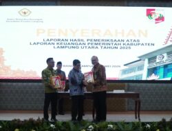 Raih WTP Tiga Tahun Berturut-turut, Pemkab Lampung Utara Komitmen Tingkatkan Kualitas Tata Kelola Keuangan