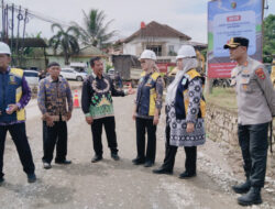 Proyek Perbaikan Jalan Ruas Pringsewu–Kalirejo Resmi Dimulai