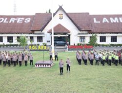 Polres Lampung Utara Jamin Kenyamanan Warga Dirangkaian Idul Adha, Lewat Pengamanan Berlapis