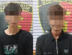 BERSANDIWARA JADI KORBAN CURAS, DUA PEMUDA AKHIRNYA DITANGKAP