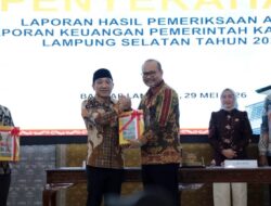 UNTUK TAHUN KESEPULUH LAMSEL PERTAHANKAN OPINI WTP