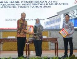 Ukir Sejarah, Lampung Timur Raih Opini WTP 8 Kali Berturut-turut