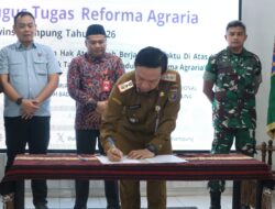 Pemprov Lampung Terapkan Skema Hak Berjangka di Atas HPL Bank Tanah, Tekan Ketimpangan Lahan