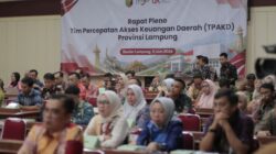 Pemprov Lampung Gelar Rapat Pleno TPAKD 
