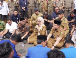 Dialog Terbuka, Wagub Jihan Nurlela Temui Massa Aksi PMII di Kantor DPRD Lampung