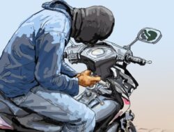Bernasip Konyol, Maling Motor di RS Advent, Pelaku Asal Jabung ini Malah Tinggalkan Motor Sendiri di TKP