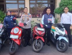 Sindikat Curanmor Lintas Provinsi Terbongkar, Motor Hasil Curian di Dijual ke Lampung