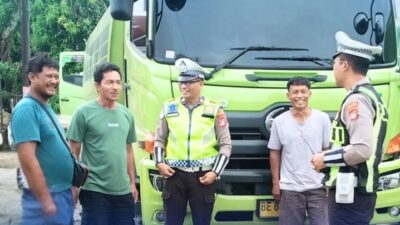 Tingkatkan Keselamatan di Jalan, Sat Lantas Polres Lampung Utara Intensifkan Strong Point