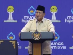 Hadiri Munas XVIII HIPMI di Lampung, Prabowo: HIPMI Wadah Pengusaha Muda Kemajuan Ekonomi Nasional