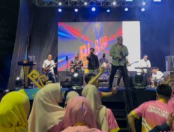 Kotabumi Sound Fest 2026, Bank Lampung Band Hipnotis Ribuan Penonton di HUT ke-80 Lampung Utara