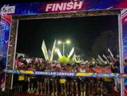 Kemeriahan HUT ke-80 Lampung Utara, Ribuan Warga Padati Ajang Night Run