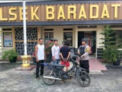 Gasak Motor di Kebun Kopi, Terduga Pelaku Curat Diringkus Tekab 308 Polsek Baradatu