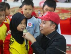 Pertanyaan Bupati Parosil Mabsus, Bikin Anak-Anak PAUD Sumringah