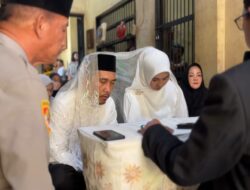 Cinta di Balik Jeruji, Janji Suci Siti dan Aris yang Menggetarkan Rutan Polres Pringsewu