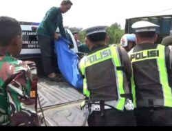 Tragedi di Jalinsum Penengahan, Diduga Rem Blong Tabrakan Beruntun Tiga Truk Ekspedisi, Dua Nyawa Melayang