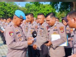 Bid Propam Polda Lampung Gelar Sidak di Polres Lampung Tengah