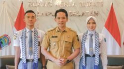 Dua Calon Paskibraka Nasional Pamit Ke Bupati Lamsel