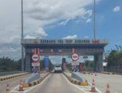 Pembangunan Jalan Exit Tol Way Kenanga Menuju Simpang Tiga Bukoposo Siap Di-PHO