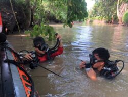 Tim SAR Gabungan Perluas Pencarian Bocah 6 Tahun yang Hanyut di Sungai Way Pisang