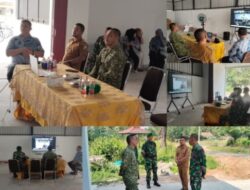 Dukung Ekonomi Kerakyatan, Dandim 0412/Lampung Utara Ikuti Arahan Wapang TNI Terkait Progres KDKMP