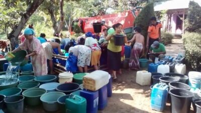 Dampak El Niño Krisis Air Bersih Terjadi Di Mesuji, BPBD Petakan Tiga Kabupaten Rawan Karhutla