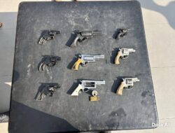  9 Pucuk Senpi Rakitan dan Amunisi Diserahkan Sukarela ke Mapolres