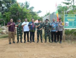 TMMD ke-129 di Lampung Utara, Danrem 043/Gatam Tinjau Akses Baru Penghubung Antar-Kecamatan