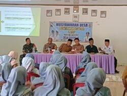 Pastikan Program Pemdes Tepat Guna, Camat Sidomulyo Imbau Masyarakat Kritis