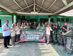 Kodim 0426/TB Gelar Cek Up Kesehatan dalam Rangka HUT Ke-1 Kodam XXI/Radin Inten Tahun 2026