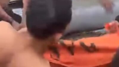 Tragis! Detik-detik Tim Basarnas Evakuasi Korban Tenggelam di Lampung, Jeritan Pilu di Balik Arus Deras