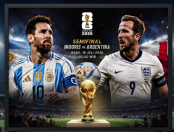 Duel Klasik di Atlanta, Inggris vs Argentina, Perang Takdir Menuju Final Piala Dunia 2026