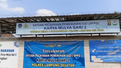 Program MBG di Lampung Selatan Bermasalah, Warga Sesak Napas Bau Busuk Menyengat dari Balik Dapur. Mitra: “Milik Polda”