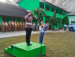 Satlantas Polres Lampung Utara ‘Geruduk’ SMAN 3 Kotabumi Beri Edukasi Keselamatan Berlalulintas
