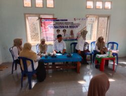 Wujud Nyata Program Unggulan Bupati dan Wakil Bupati, Puskesmas Mider Abung Pekurun Sigap Layani Puluhan Warga