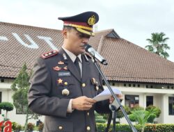 Kapolres Lampura Apresiasi Pelaksanaan MPLS-Matamuda Berjalan Edukatif Dan Humanis