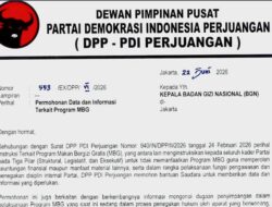 PDIP LAYANGKAN SURAT KE BGN, MINTA DATA KADERNYA YANG TERLIBAT MBG